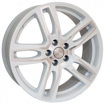 СКАД Женева 7Jx18 5x105 ET38 DIA56.7 Алмаз белый