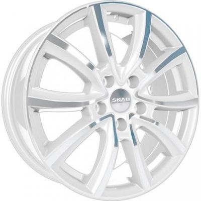 СКАД Онтарио 7Jx17 5x114.3 ET45 DIA67.1 Алмаз белый
