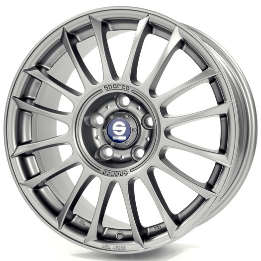 Sparco Pista 8Jx17 5x114.3 ET45 DIA73.1 Matt Silver Tech