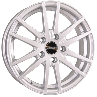 Tech-Line 335 5Jx13 4x100 ET35 DIA67.1 Silver
