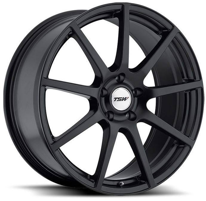 TSW Interlagos 8Jx17 5x120 ET35 DIA76 Matt Black