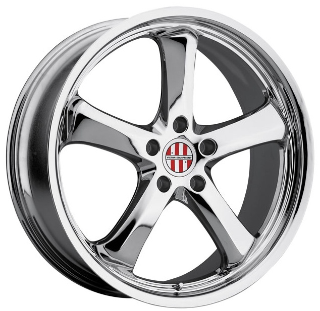 Victor Turismo 8Jx19 5x130 ET45 DIA71.6 Hyper Silver Mirror Cut Lip