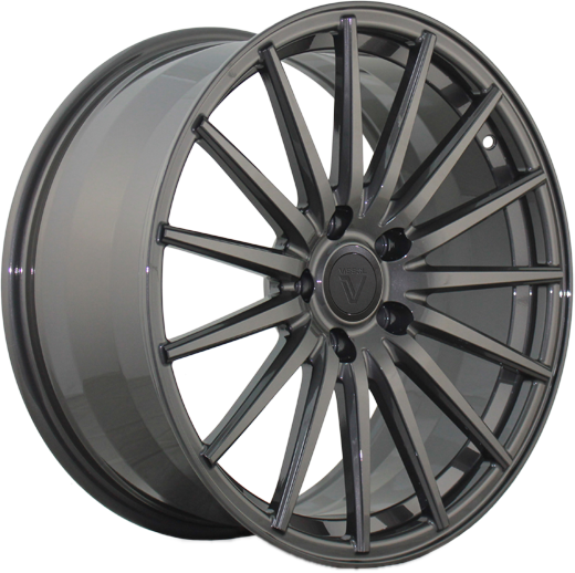 Vissol F-002 8.5Jx19 5x114 ET32 DIA73.1 Gloss graphite