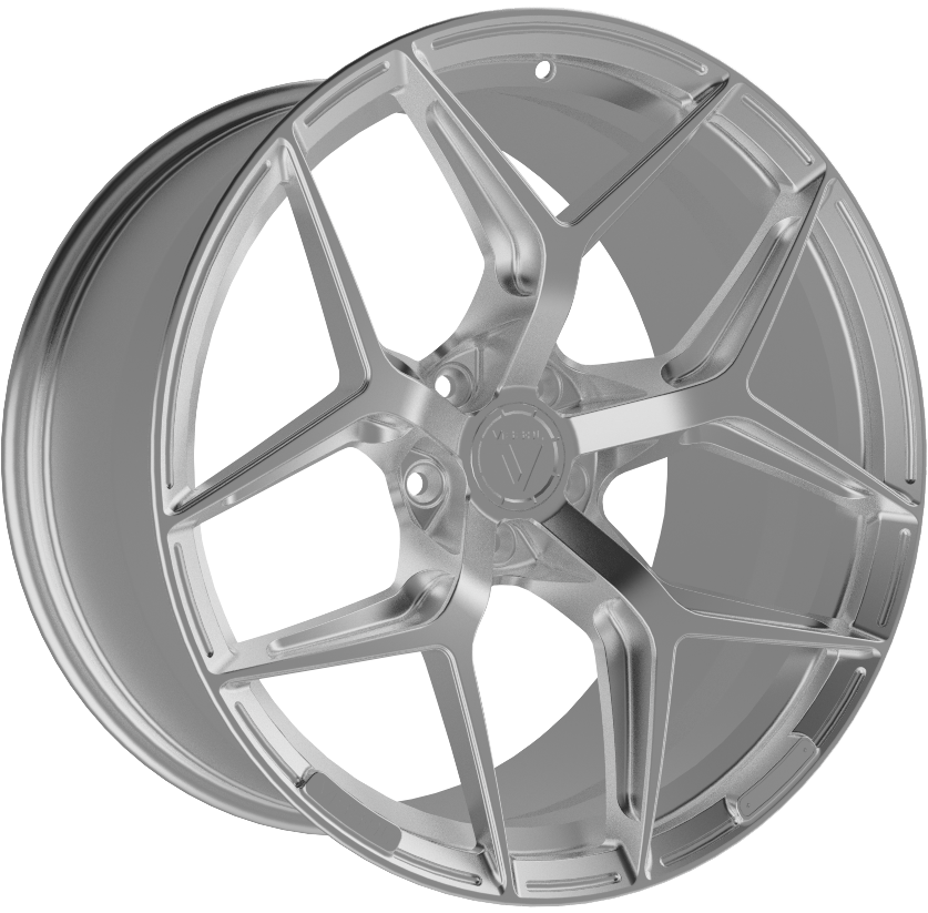 Vissol F-1069 8Jx18 5x108 ET55 DIA63.4 Satin Silver