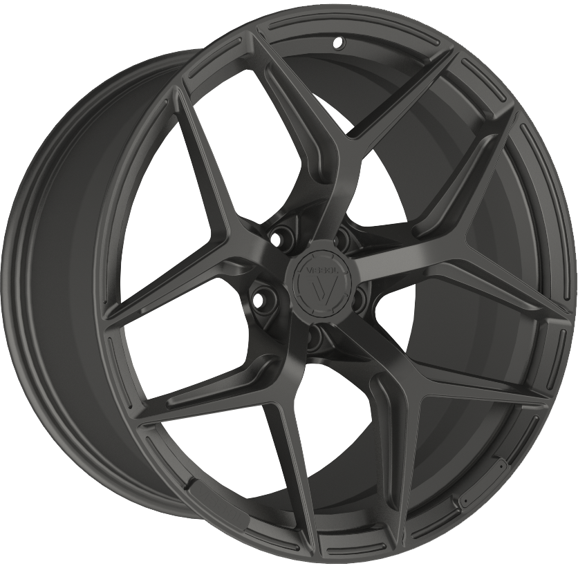Vissol F-1069 8Jx18 5x108 ET55 DIA63.4 Satin Graphite