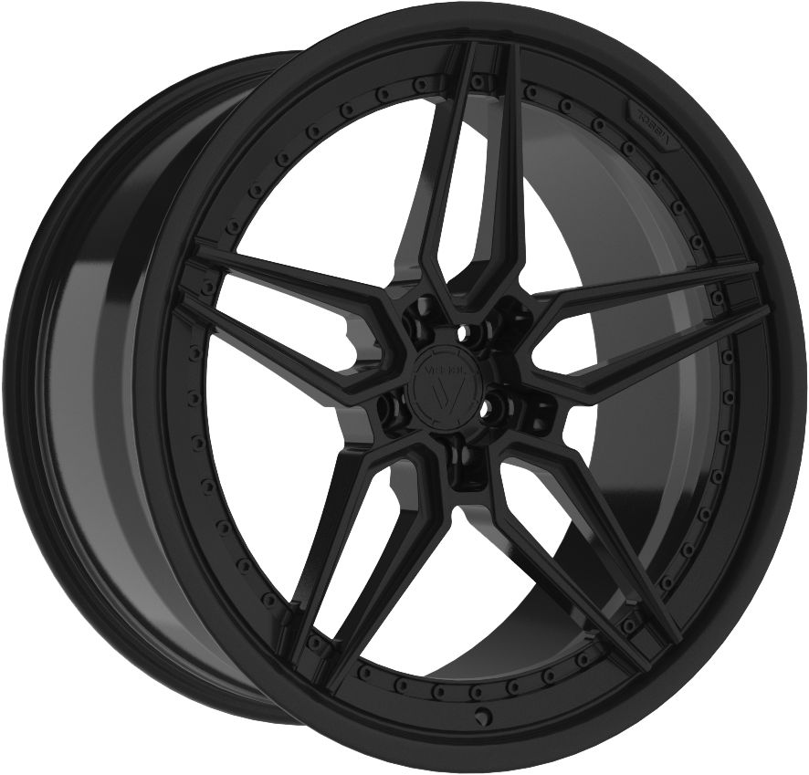 Vissol F-1074 9.5Jx21 5x130 ET28 DIA71.5 Matte Black