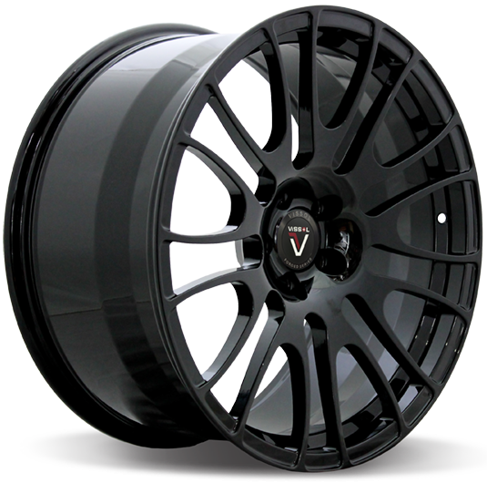 Vissol F-303 10.5Jx22 5x112 ET42 DIA66.6 Gloss black
