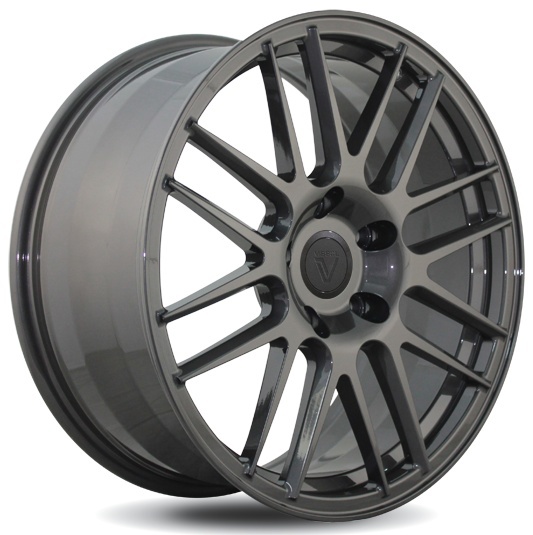 Vissol F-308 10.5Jx22 5x114 ET30 DIA73.1 Gloss graphite
