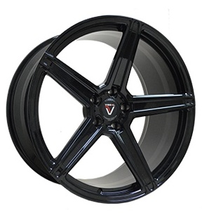 Vissol F-505 10.5Jx22 5x120 ET35 DIA74.1 Gloss black