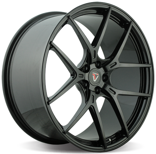 Vissol F-755 10.5Jx22 5x112 ET42 DIA66.6 Gloss black