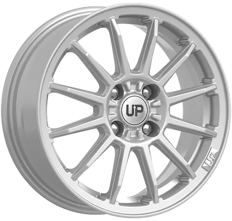 Wheels UP Up102 6Jx15 4x100 ET46 DIA54.1 silver classic