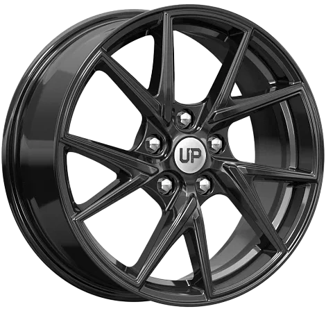 Wheels UP Up105 7Jx17 5x108 ET45 DIA67.1 new black