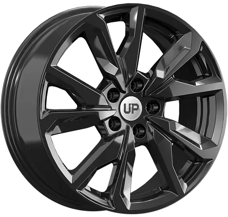 Wheels UP Up114 7Jx17 5x112 ET45 DIA66.6 new black