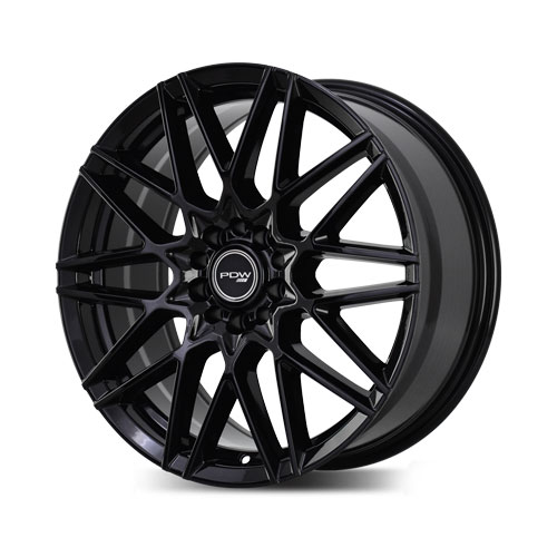 PDW 5337 Veloce 7.5Jx18 5x112 ET45 DIA57.1 B (Black)