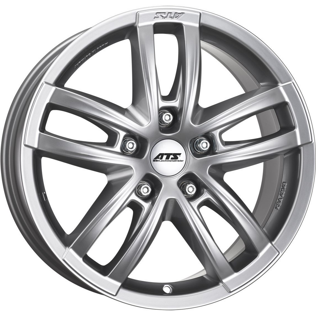 ATS Radial+ 8Jx18 5x120 ET20 DIA72.6 Diamond Silver