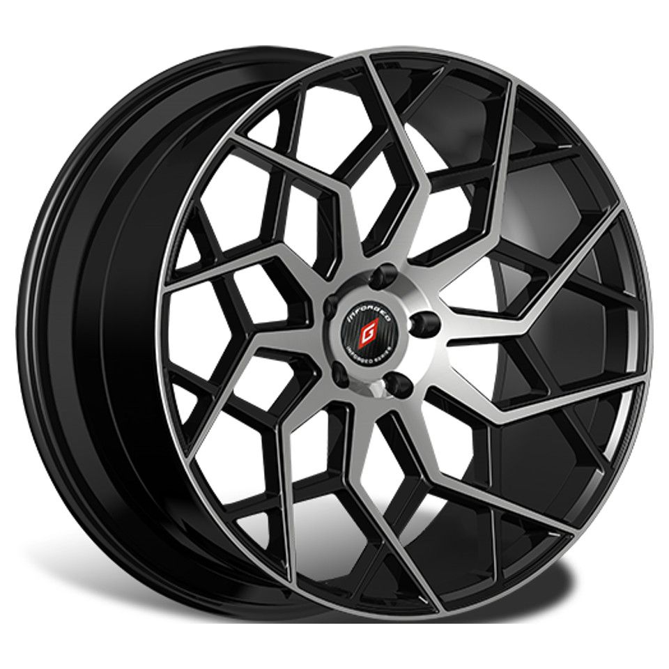 Inforged IFG42 10.5Jx21 5x112 ET38 DIA66.6 Black Machined