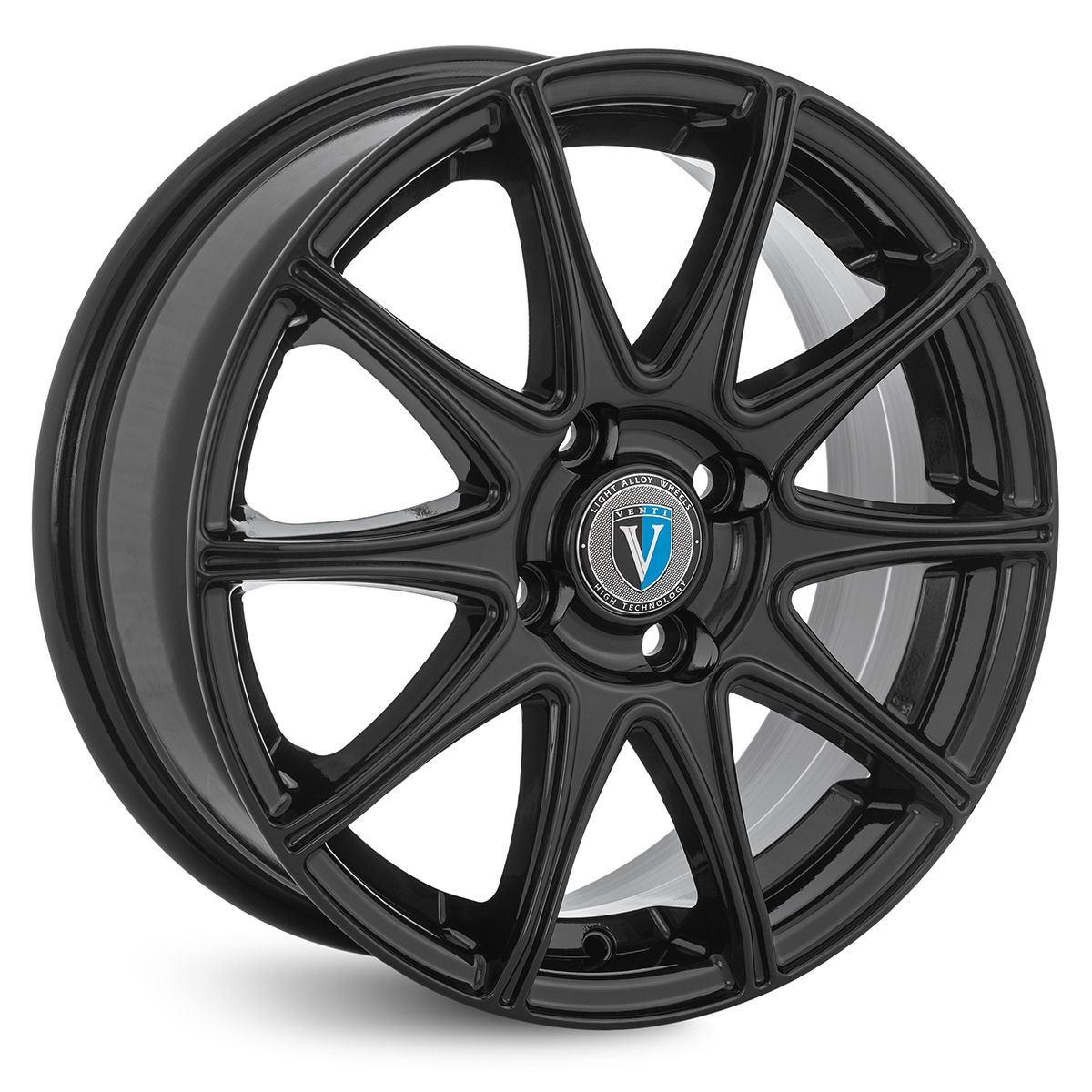 Venti 1516 6Jx15 4x100 ET46 DIA54.1 BL