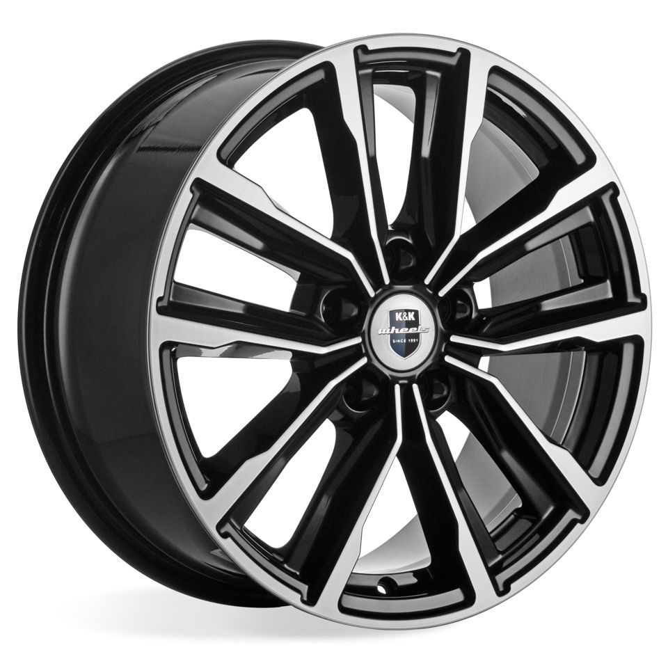 КиК Лацио 7.5Jx17 5x114.3 ET35 DIA67.1 алмаз черный