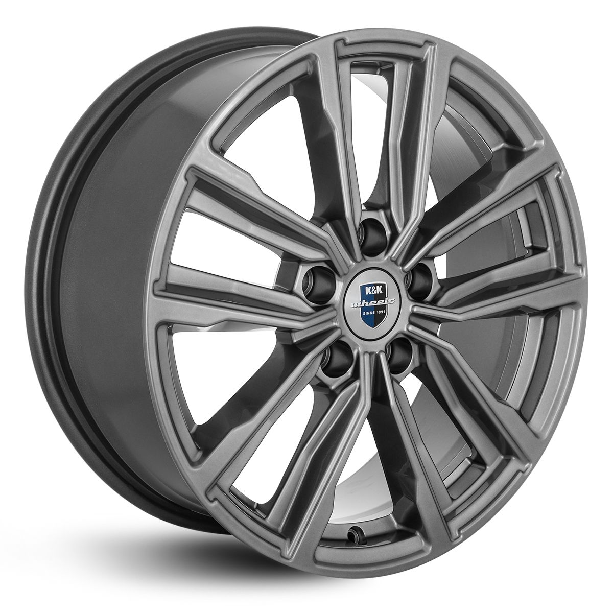 КиК Лацио 7.5Jx17 5x114.3 ET35 DIA67.1 дарк платинум