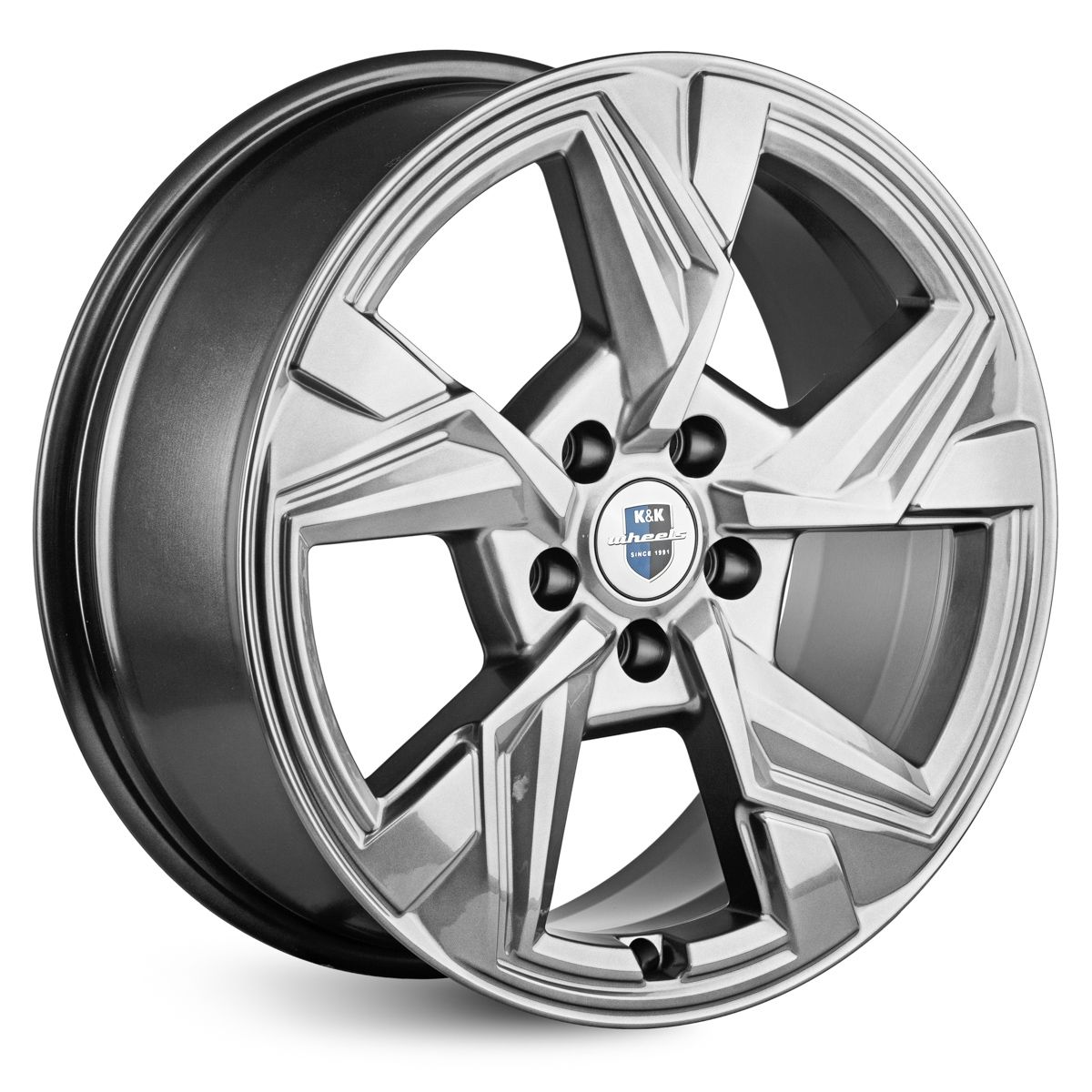 КиК Кайан 7.5Jx18 5x114.3 ET45 DIA67.1 Дарк платинум