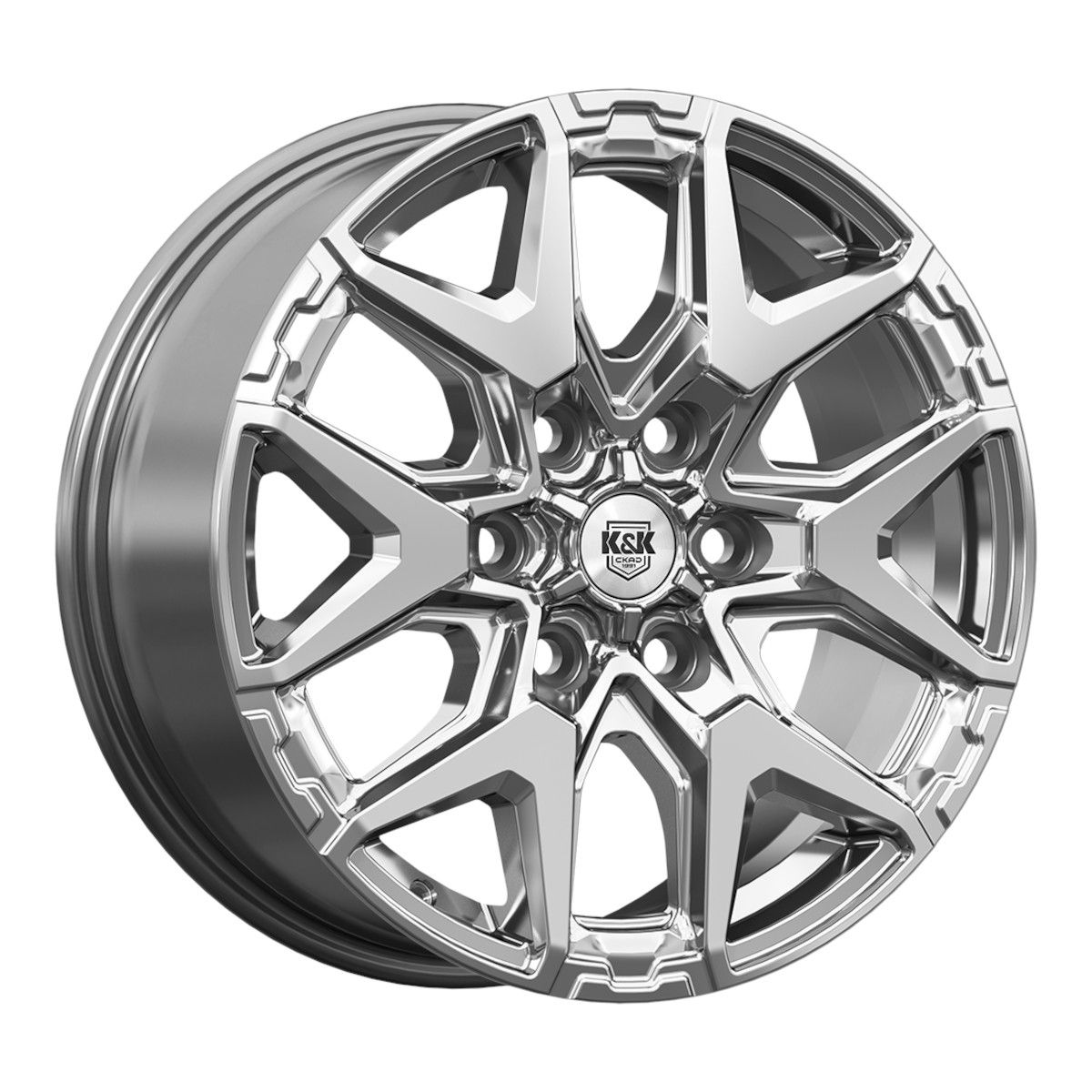 КиК Гангут 7.5Jx18 6x139.7 ET50 DIA92.5 Дарк платинум