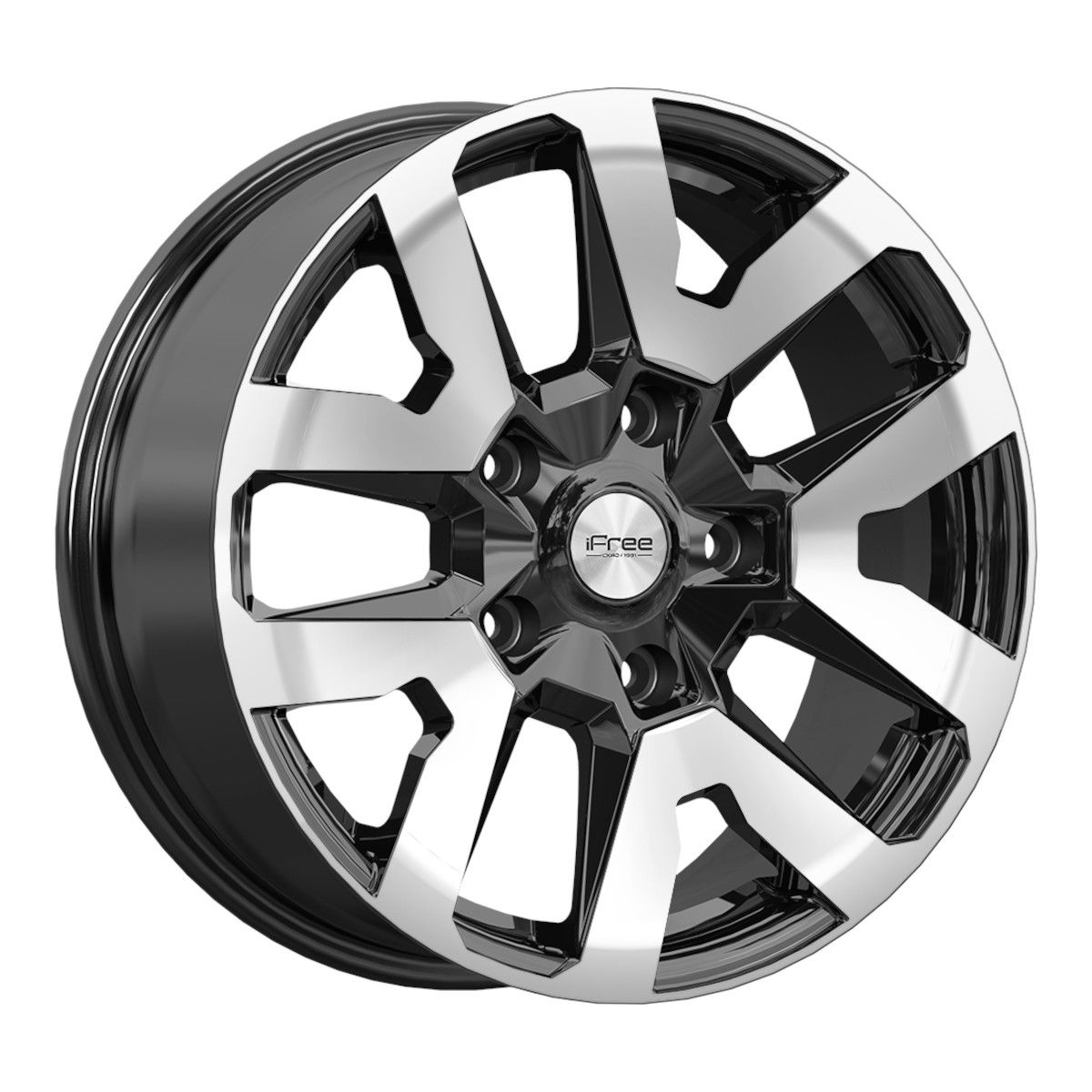 iFree Original Трикстер (КС1170) 7Jx17 5x139.7 ET40 DIA98 Алмаз черный