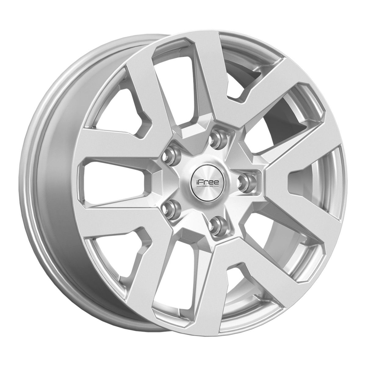 iFree Original Трикстер (КС1170) 7Jx17 5x139.7 ET40 DIA98 Сильвер