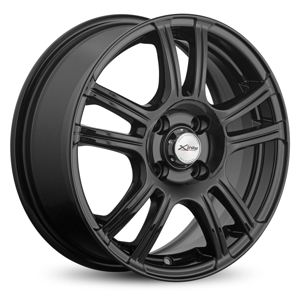 X'trike X-105М 6Jx15 4x100 ET45 DIA67.1 BK