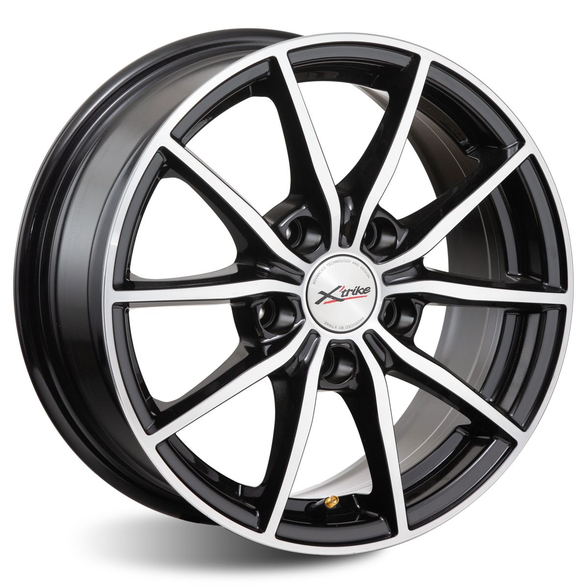 X'trike X-111М 6.5Jx15 5x108 ET43 DIA63.35 BK/FP