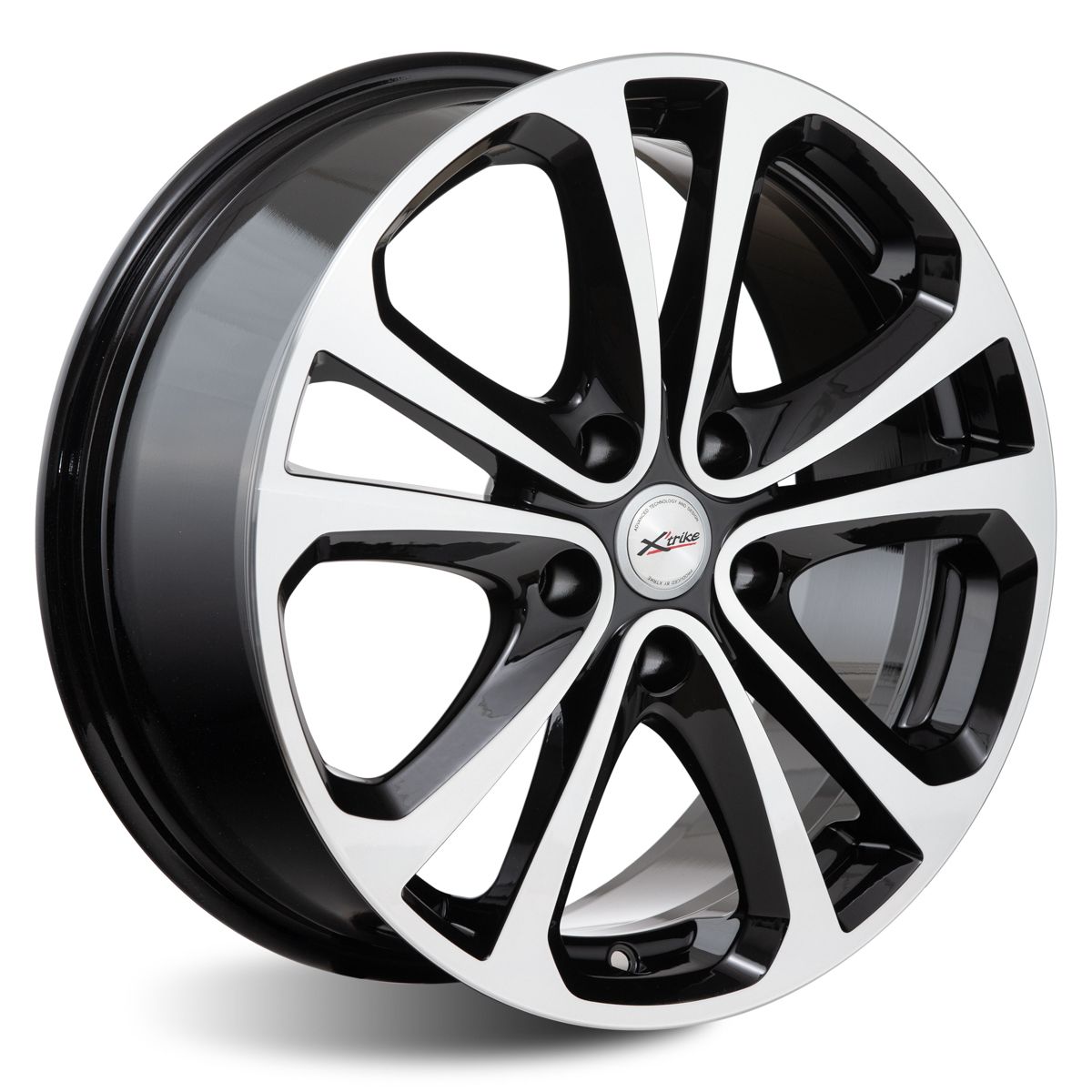 X'trike X-113М 7Jx17 5x112 ET45 DIA66.6 BK/FP