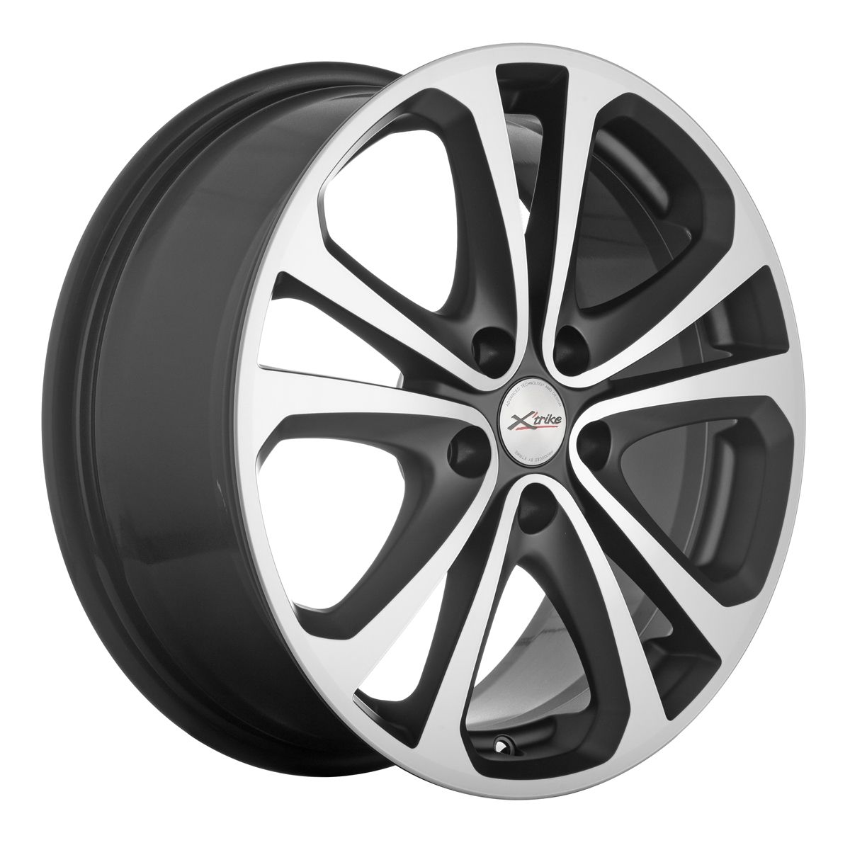 X'trike X-113М 7Jx17 5x114.3 ET50 DIA64.1 BKM/FP