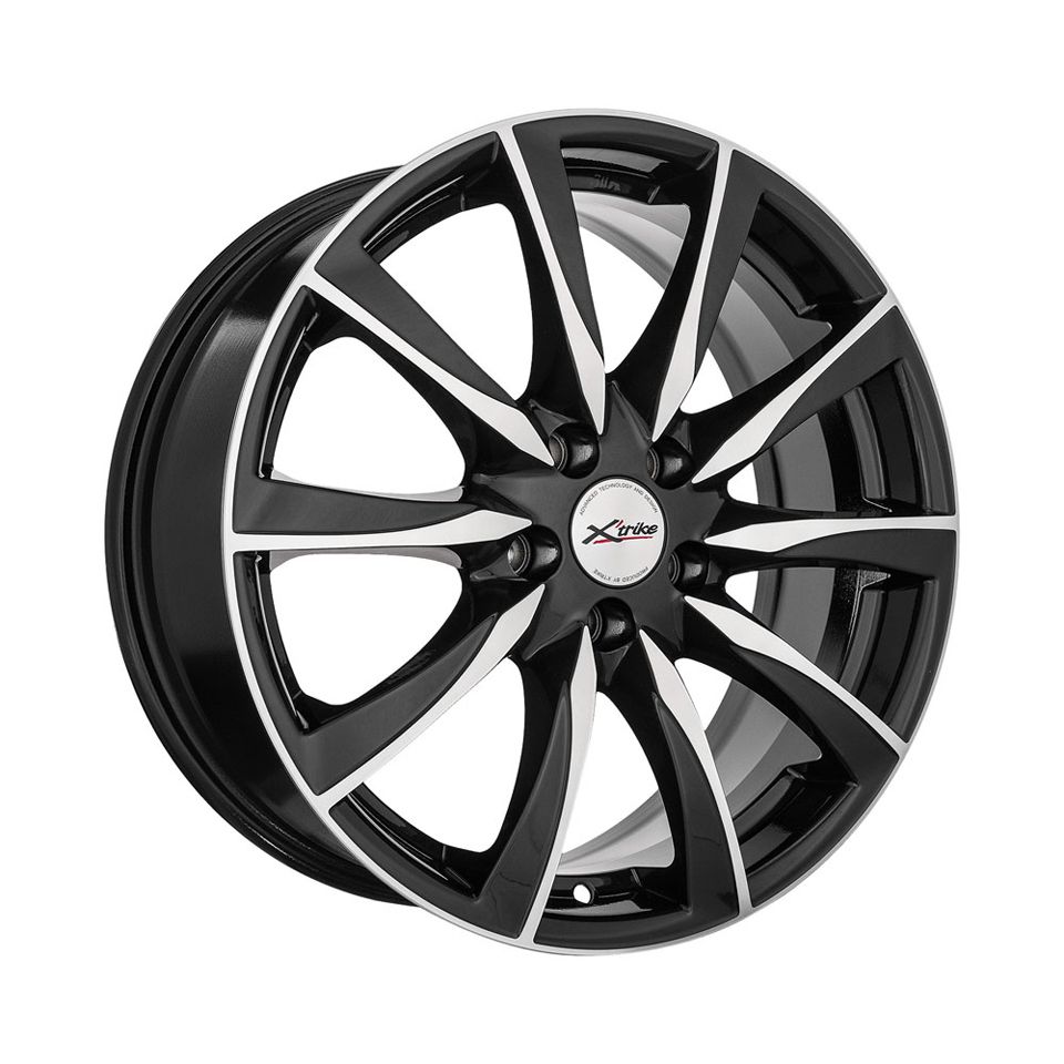 X'trike X-120М 7Jx17 5x108 ET45 DIA63.35 BK/FP