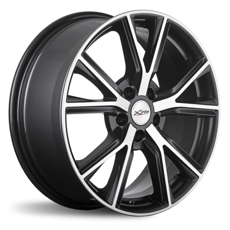 X'trike X-122 7.5Jx18 5x114.3 ET45 DIA67.1 BKM/FP