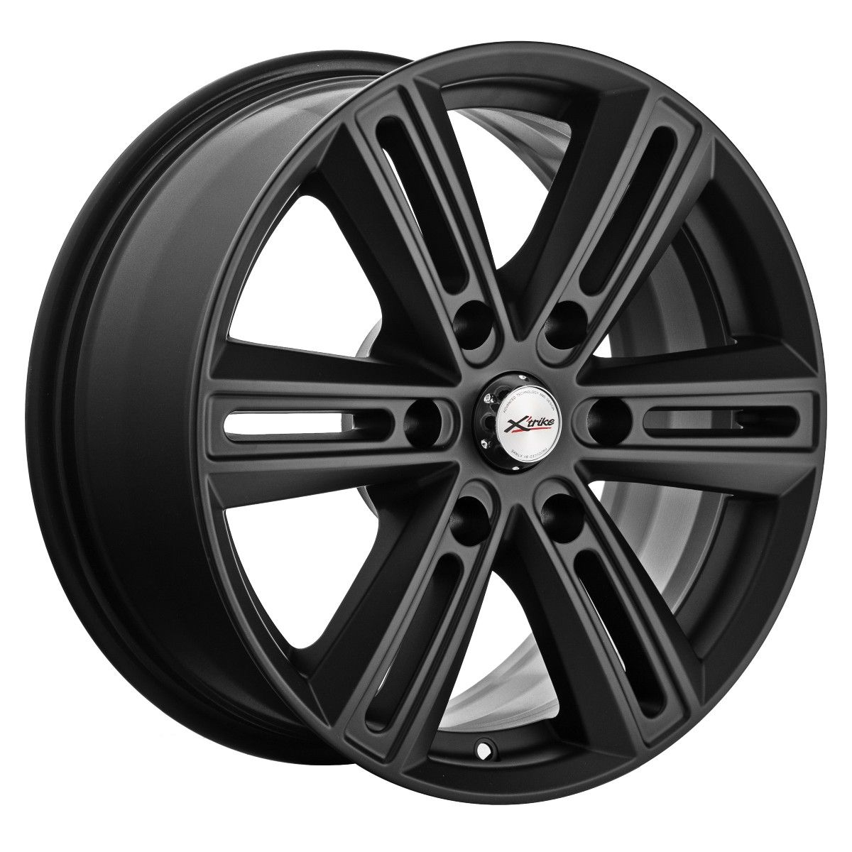 X'trike X-124 7.5Jx17 6x139.7 ET25 DIA106.1 BKM