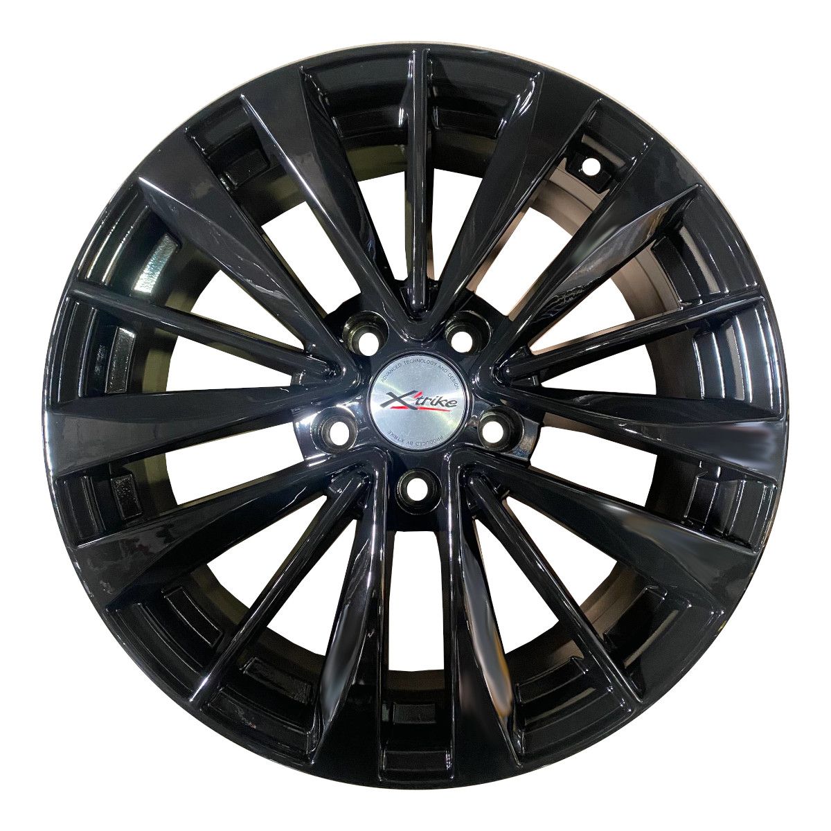 X'trike X-126 7Jx17 5x100 ET38 DIA57.1 BK