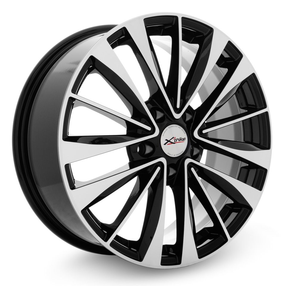 X'trike X-126 7Jx17 5x114.3 ET45 DIA67.1 BK/FP