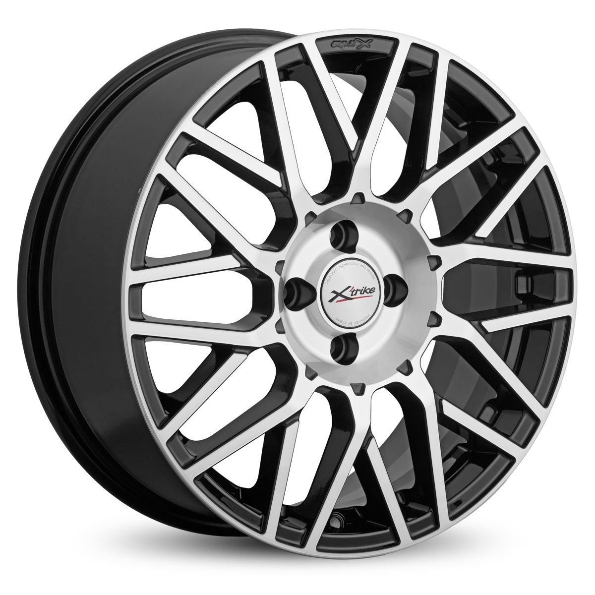 X'trike X-131 7Jx17 5x108 ET45 DIA67.1 BK/FP