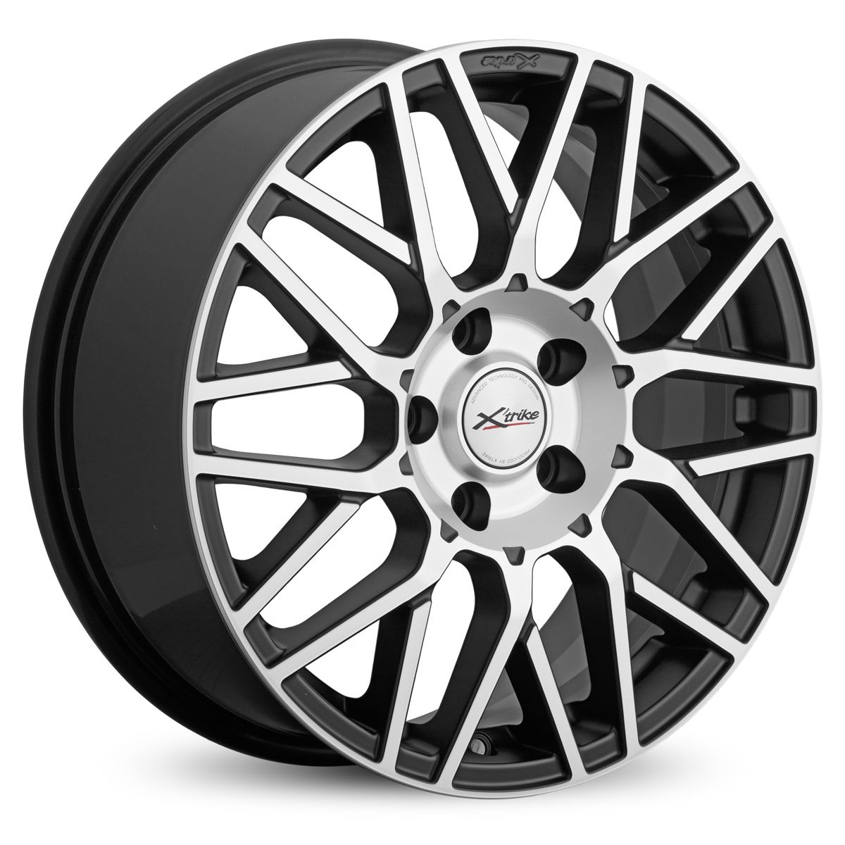 X'trike X-131 7Jx17 5x114.3 ET45 DIA67.1 BKM/FP