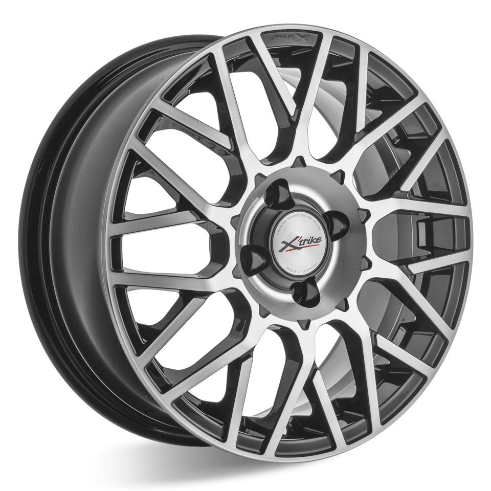 X'trike X-132 6Jx15 4x100 ET40 DIA60.1 BK/FP