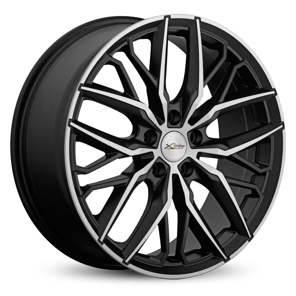 X'trike X-139 7.5Jx19 5x108 ET33 DIA60.1 BKM/FP