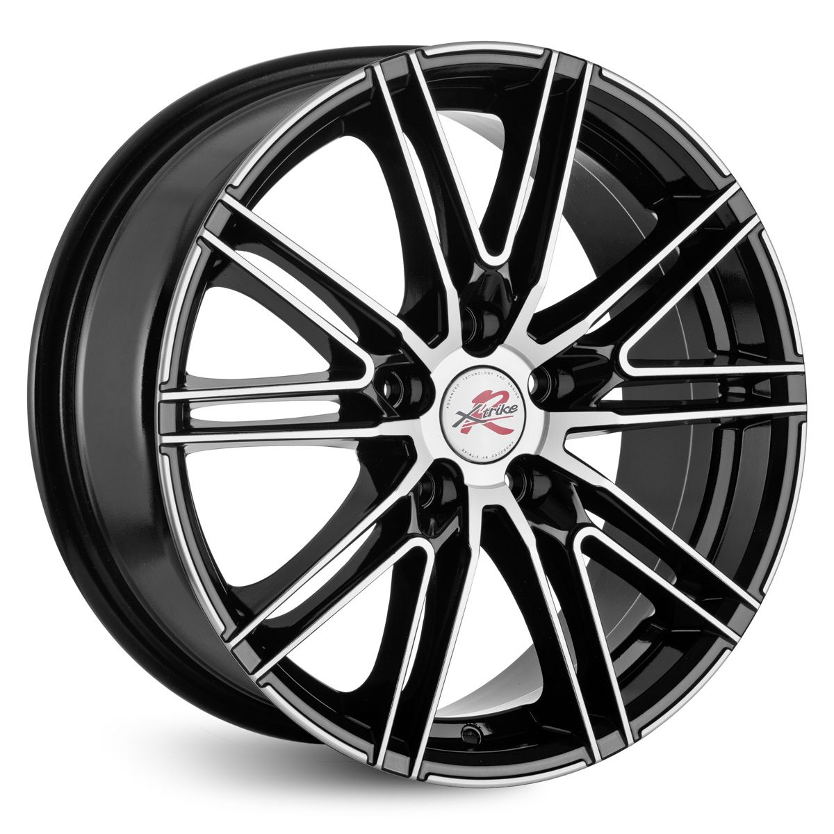 XtrikeRST R187 7Jx17 5x114.3 ET45 DIA54.1 BK/FP