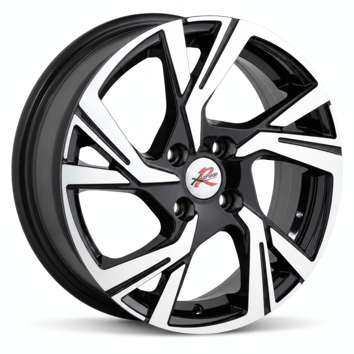 XtrikeRST R075 6Jx15 4x100 ET46 DIA60.1 BK/FP