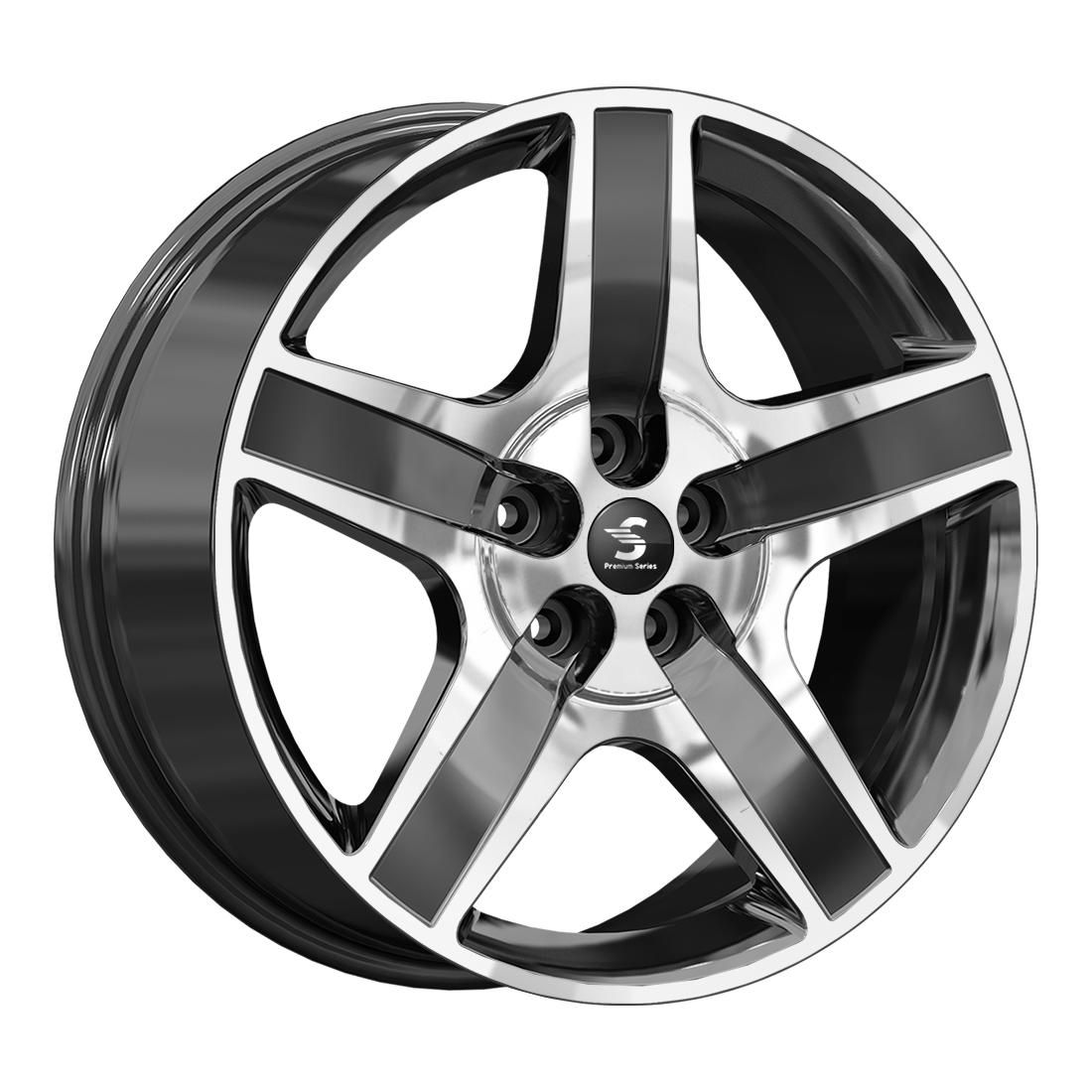 СКАД Premium КР008 (20_Voyah Dream) 8.5Jx20 5x120 ET42 DIA66.1 Diamond Black Gris