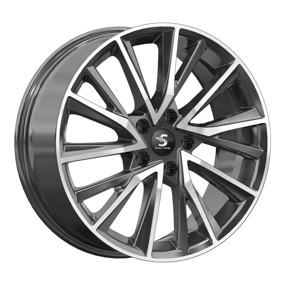СКАД Premium КР010 (18_Tiggo 8 Pro) 7.5Jx18 5x108 ET47 DIA60.1 Diamond gloss graphite