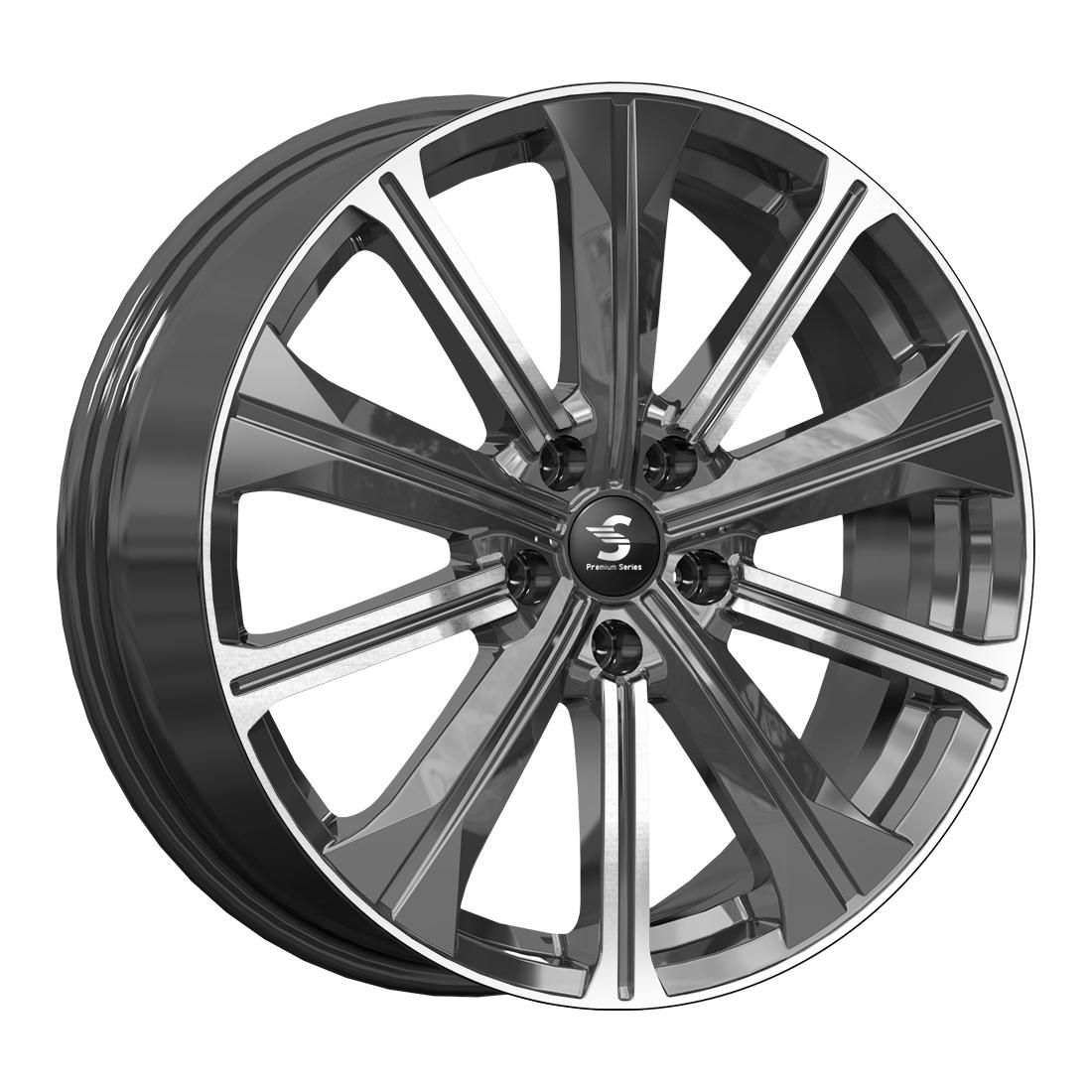 СКАД Premium КР013 (19_Tiggo 7 Pro) 7Jx19 5x108 ET33 DIA60.1 Diamond gloss graphite