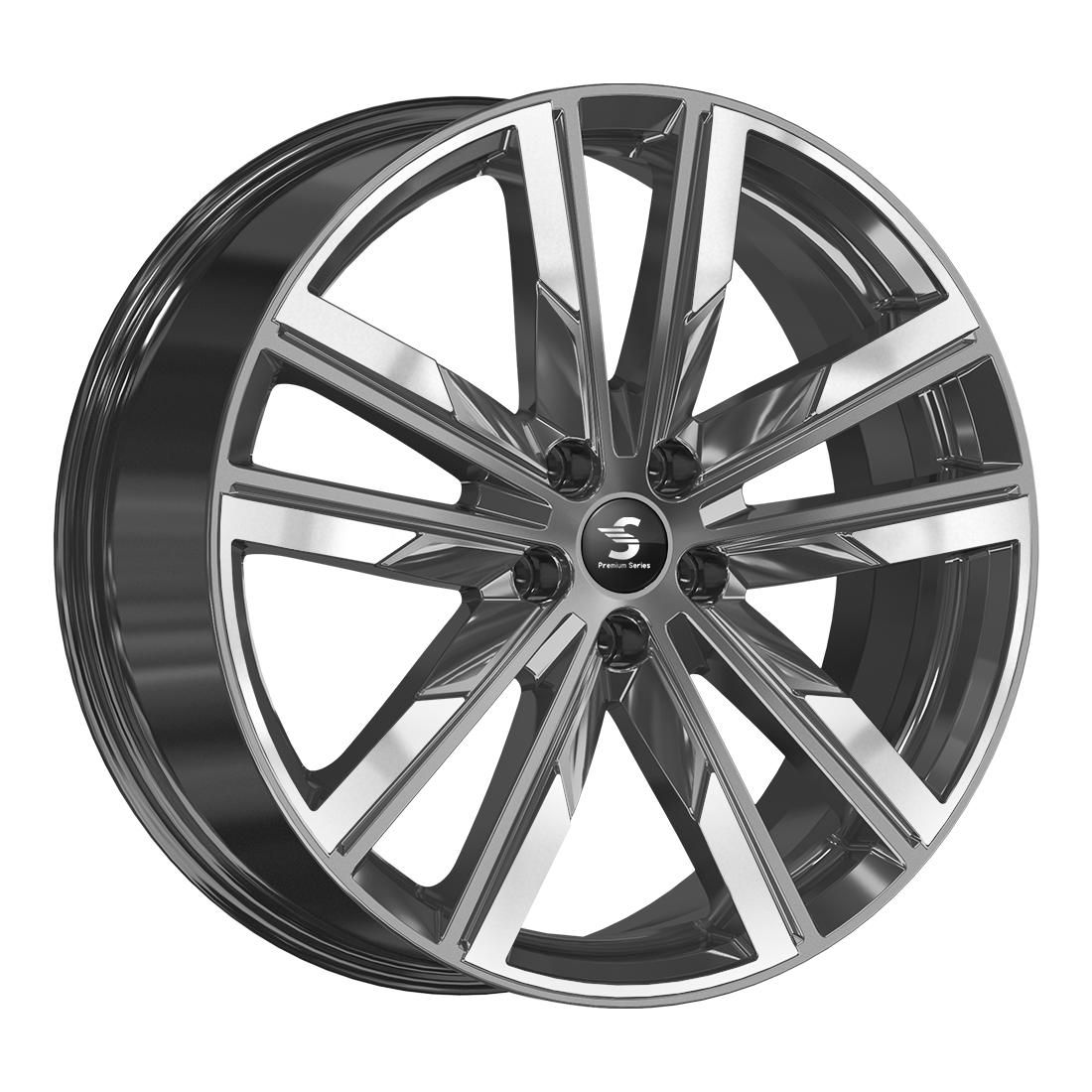 СКАД Premium КР014 (20_EXEED VX) 8Jx20 5x108 ET36 DIA65.1 Diamond gloss graphite