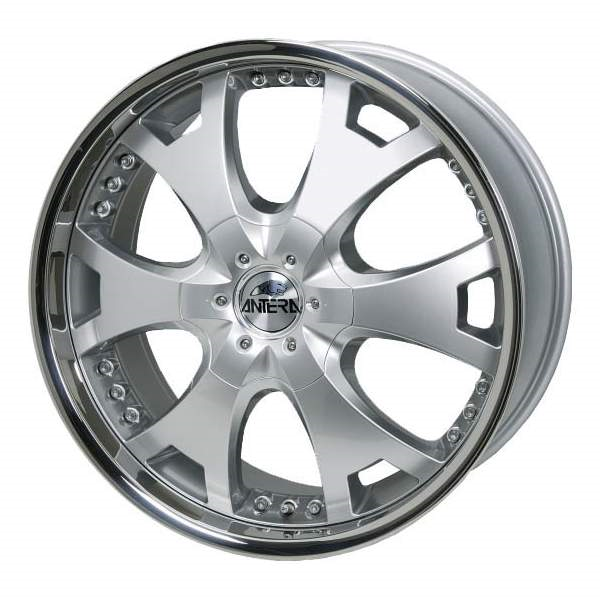 Antera 361 9.5Jx20 5x150 ET35 DIA110.1 Silver Lip Polished