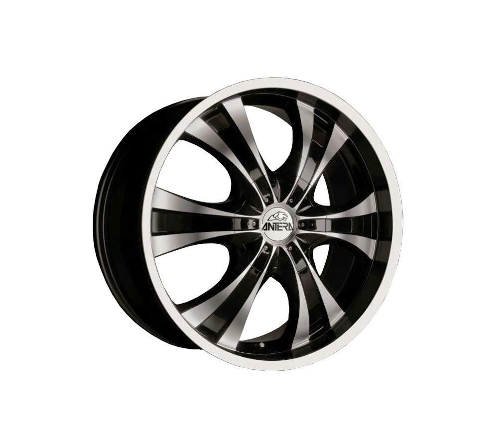 Antera 385 9.5Jx20 6x139.7 ET30 DIA78.1 Diamond Black Front and Lip Polished