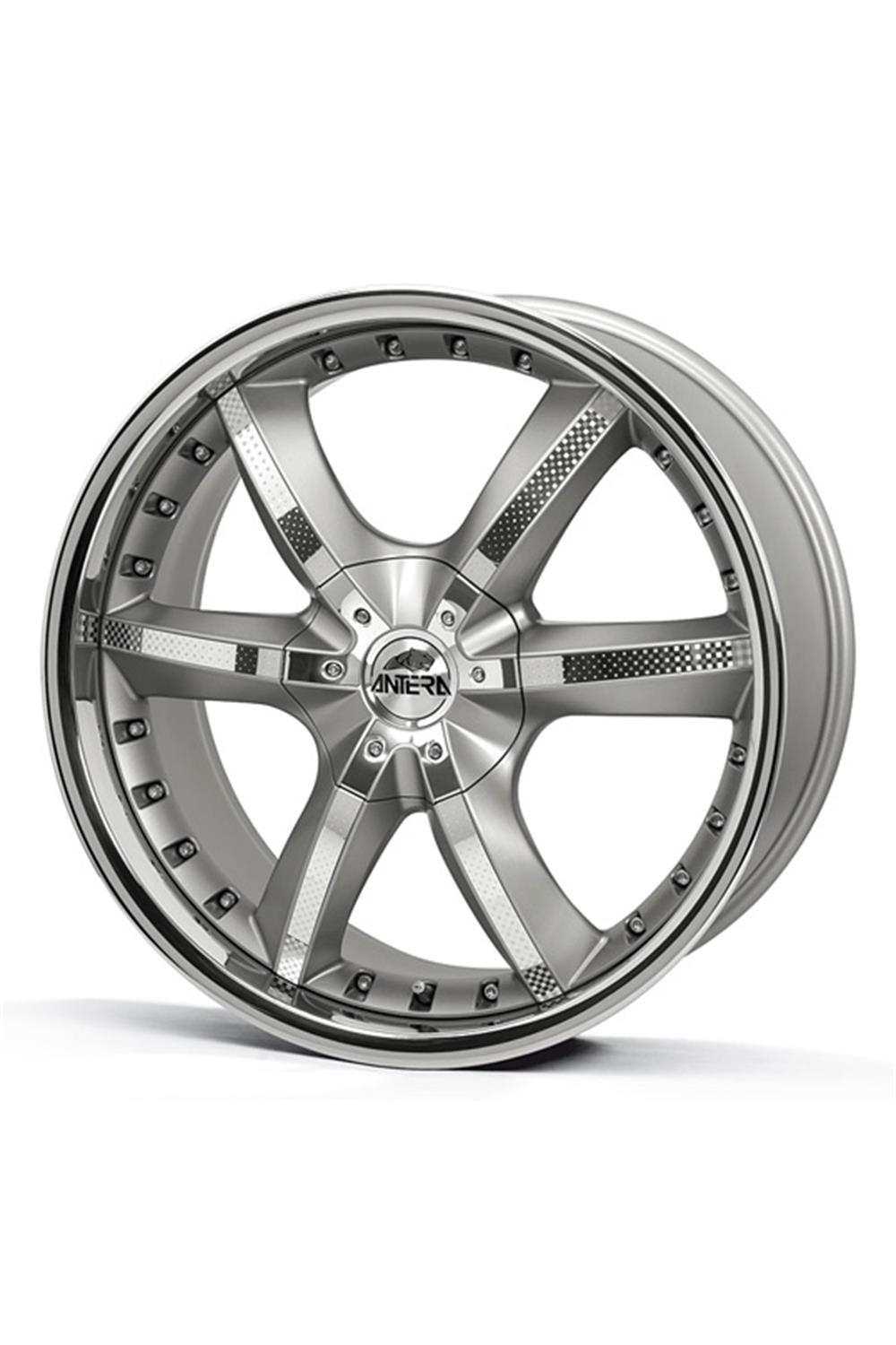 Antera 389 10Jx22 5x130 ET54 DIA71.6 Silver Matt Lip Polished