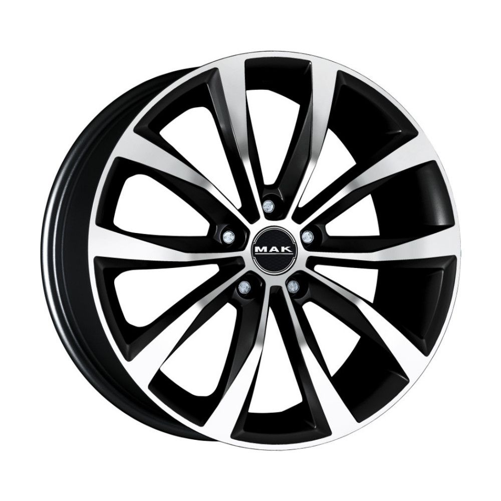 Mak Wolf 7.5Jx18 5x114.3 ET45 DIA67.1 Black Mirror